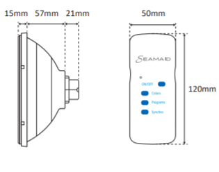 QP - Lámpara Led PAR 56 *ECOPROF* / SEAMAID - BricoandPool