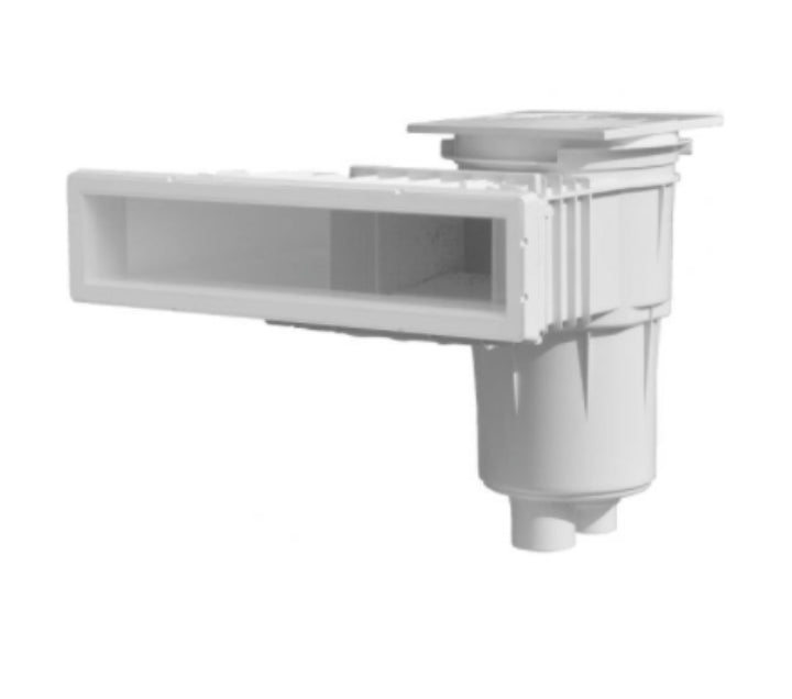 QP - Skimmer Blanco Espejo ( Gran apertura) - BricoandPool