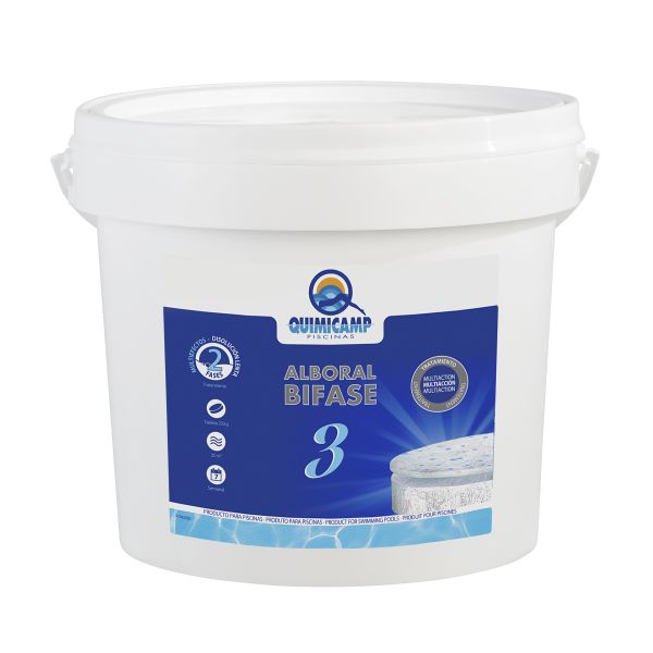 Quimicamp Alboral bifase 3 tableta 250g - BricoandPool
