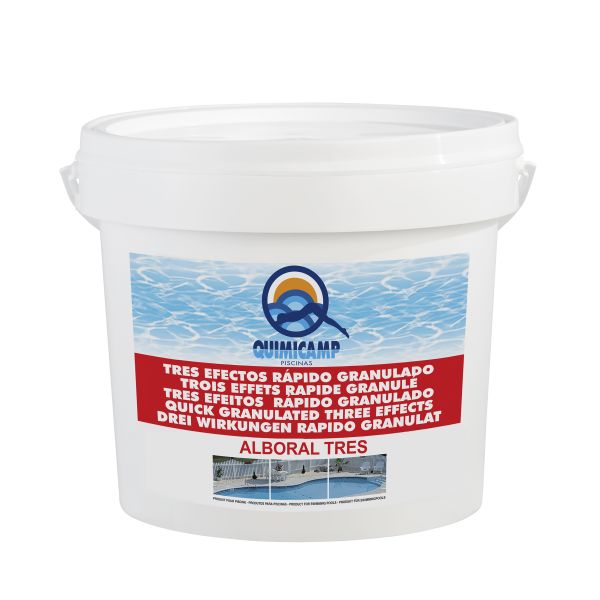 Quimicamp Alboral tres efectos Rapid granulado - BricoandPool