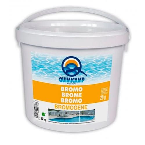Quimicamp Bromogene Pastillas 20g - BricoandPool