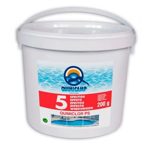 Quimicamp - Quimicolor tableta 5 efectos tableta - BricoandPool