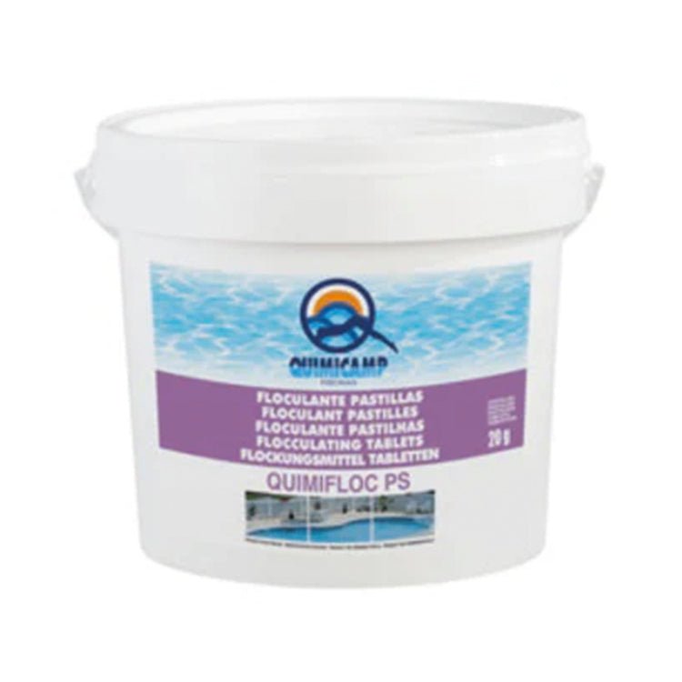 Quimicamp Quimifloc PS pastillas 20g - BricoandPool