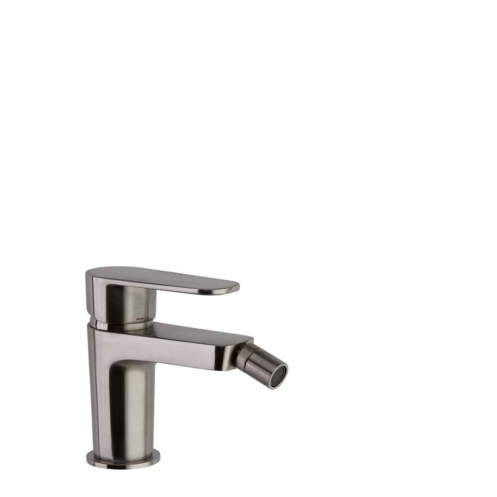 Ramon Soler - Alexia, monomando de bidé, níquel cepillado - BricoandPool