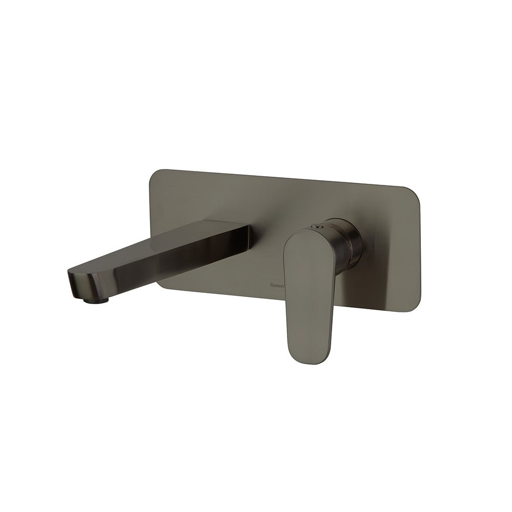 Ramon Soler - Alexia, monomando de lavabo empotrado, grafito - BricoandPool