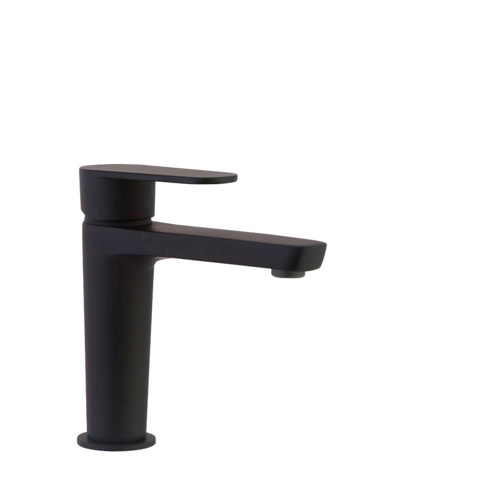 Ramon Soler - Alexia, monomando de lavabo M con sistema S3, negro mate - BricoandPool
