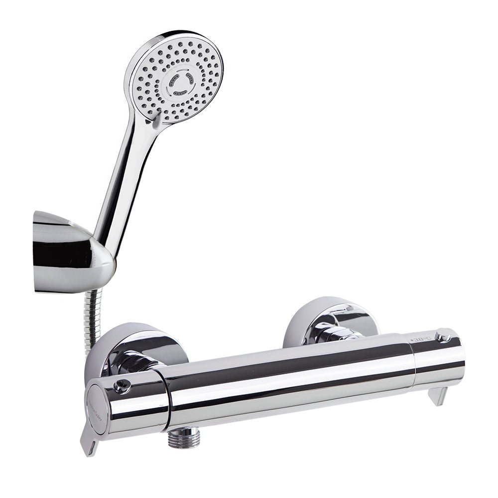 Ramon Soler - Blautherm, termostático de ducha con equipo de ducha BT, cromo - BricoandPool