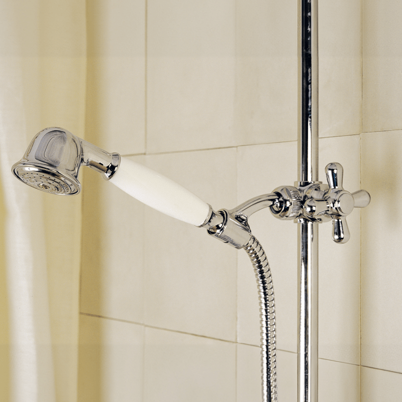 Ramon Soler - Columna bimando de ducha Gaudí cromo - BricoandPool