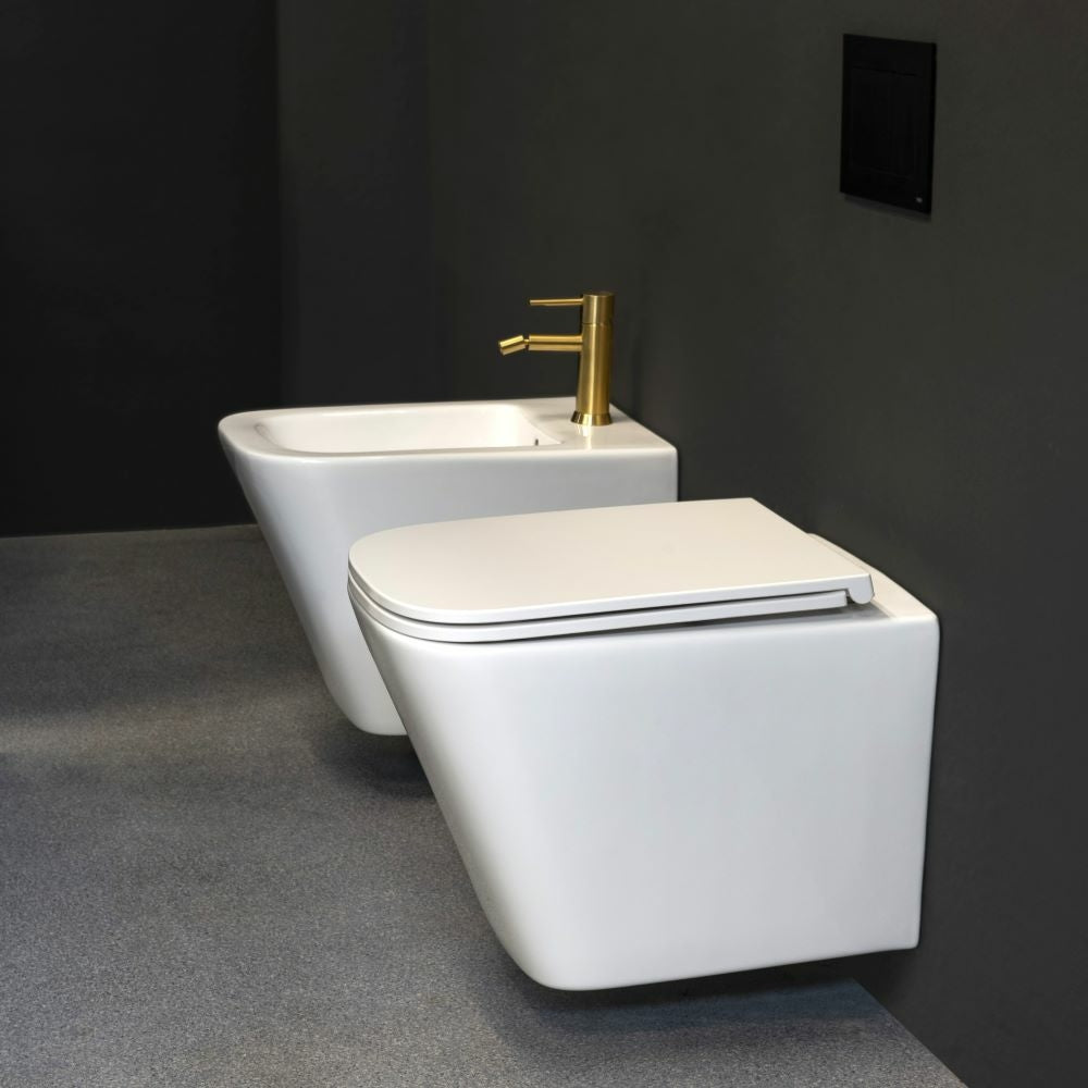 Ramon Soler - Grifo de bidé monomando Odisea oro cepillado - BricoandPool