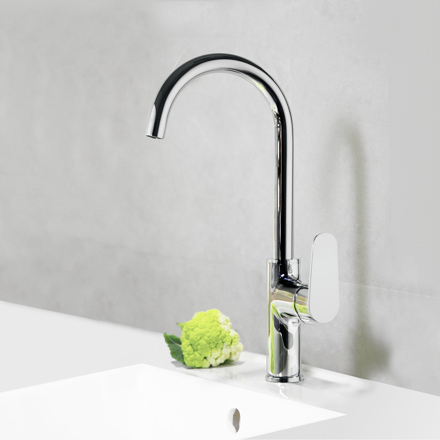 Ramon Soler - Grifo de cocina monomando Alexia cromo - BricoandPool