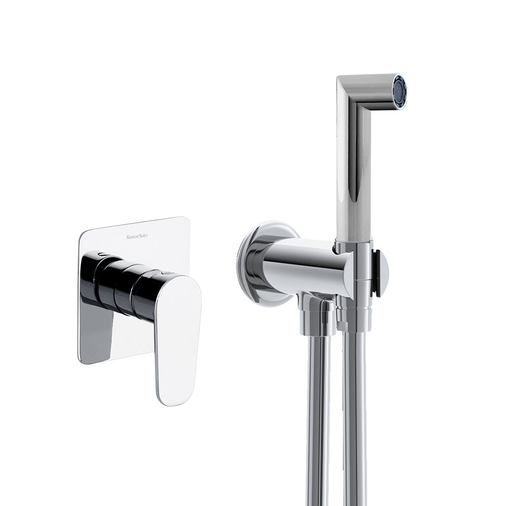 Ramon Soler - Grifo de ducha empotrado monomando 1 vía Alexia cromo - BricoandPool