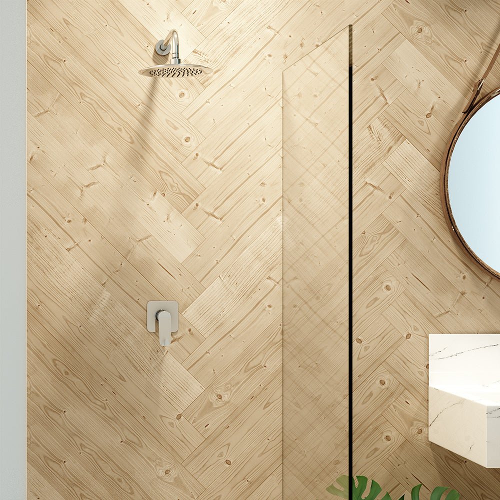 Ramon Soler - Grifo de ducha empotrado monomando 1 vía New Fly cromo - BricoandPool