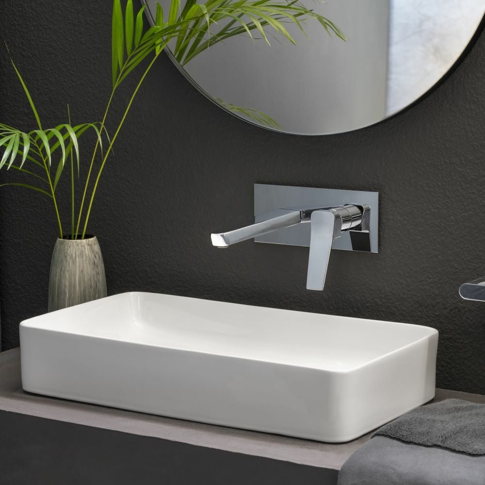 Ramon Soler - Grifo de lavabo empotrado monomando Prisma cromo - BricoandPool