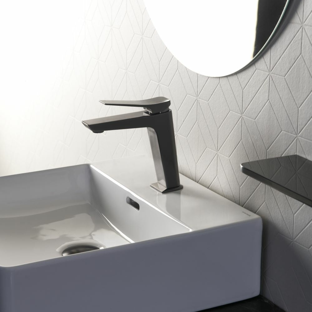 Ramon Soler - Grifo de lavabo monomando Prisma grafito - BricoandPool