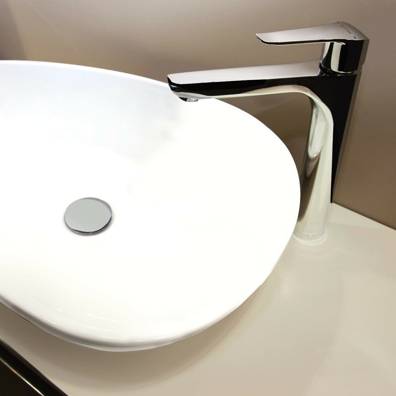 Ramon Soler - Grifo de lavabo monomando XL Ypsilon Plus cromo - BricoandPool