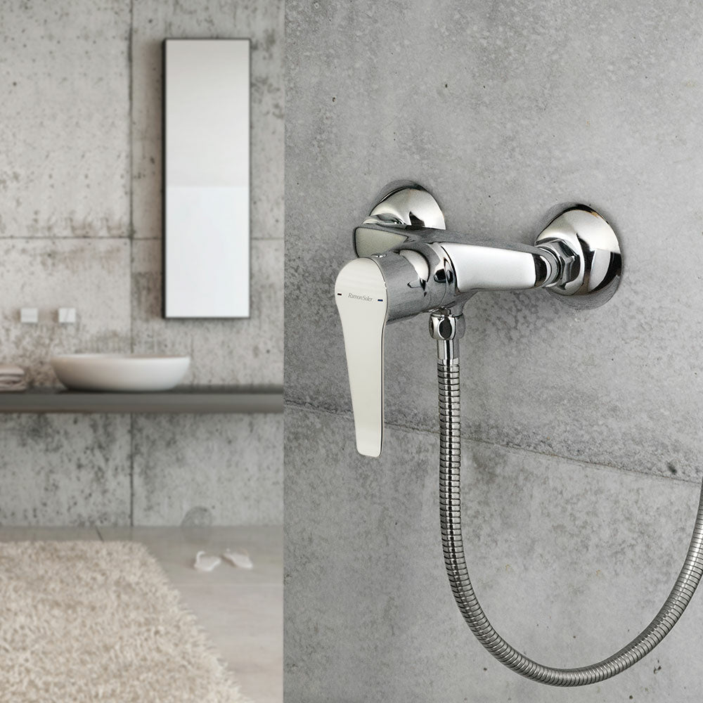 Ramon Soler - Grifo monomando de ducha Ypsilon Plus cromo - BricoandPool