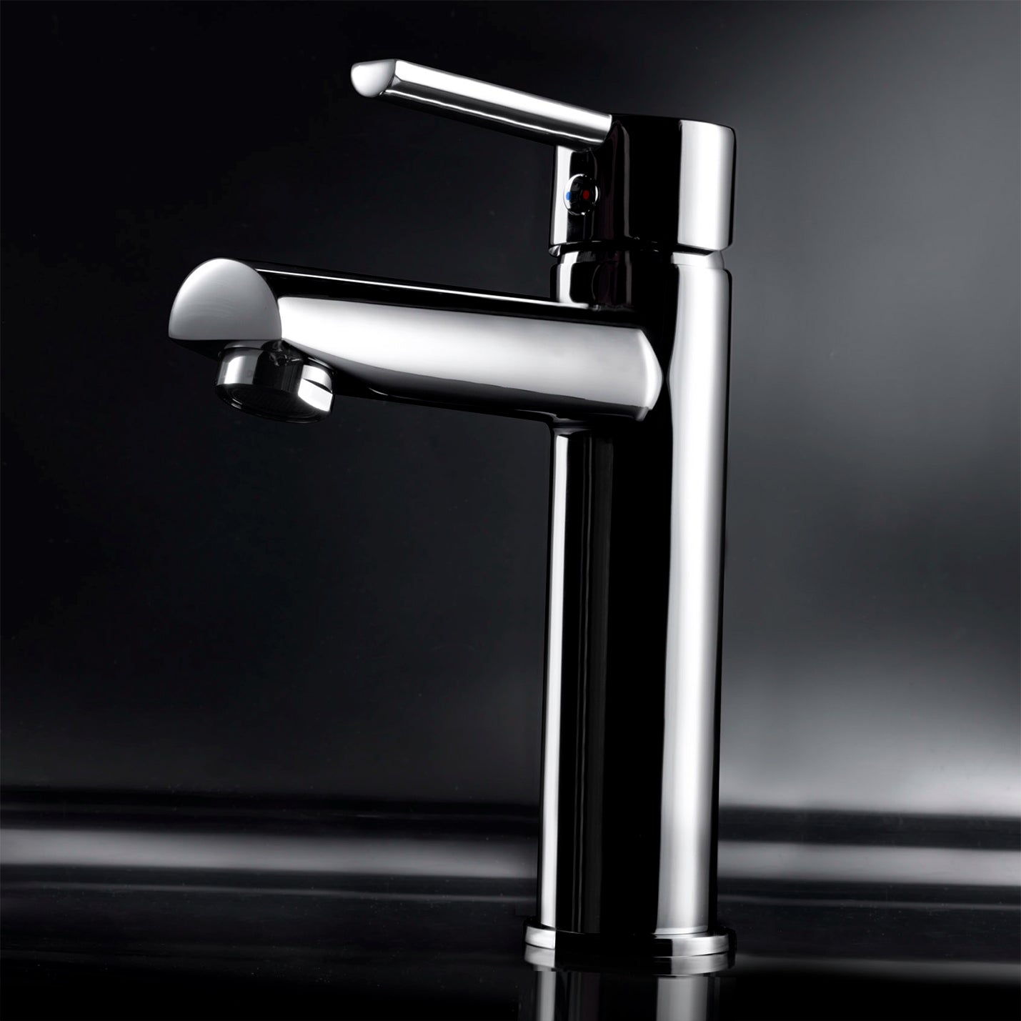 Ramon Soler - Grifo monomando de lavabo Drako apertura en frío cromo - BricoandPool