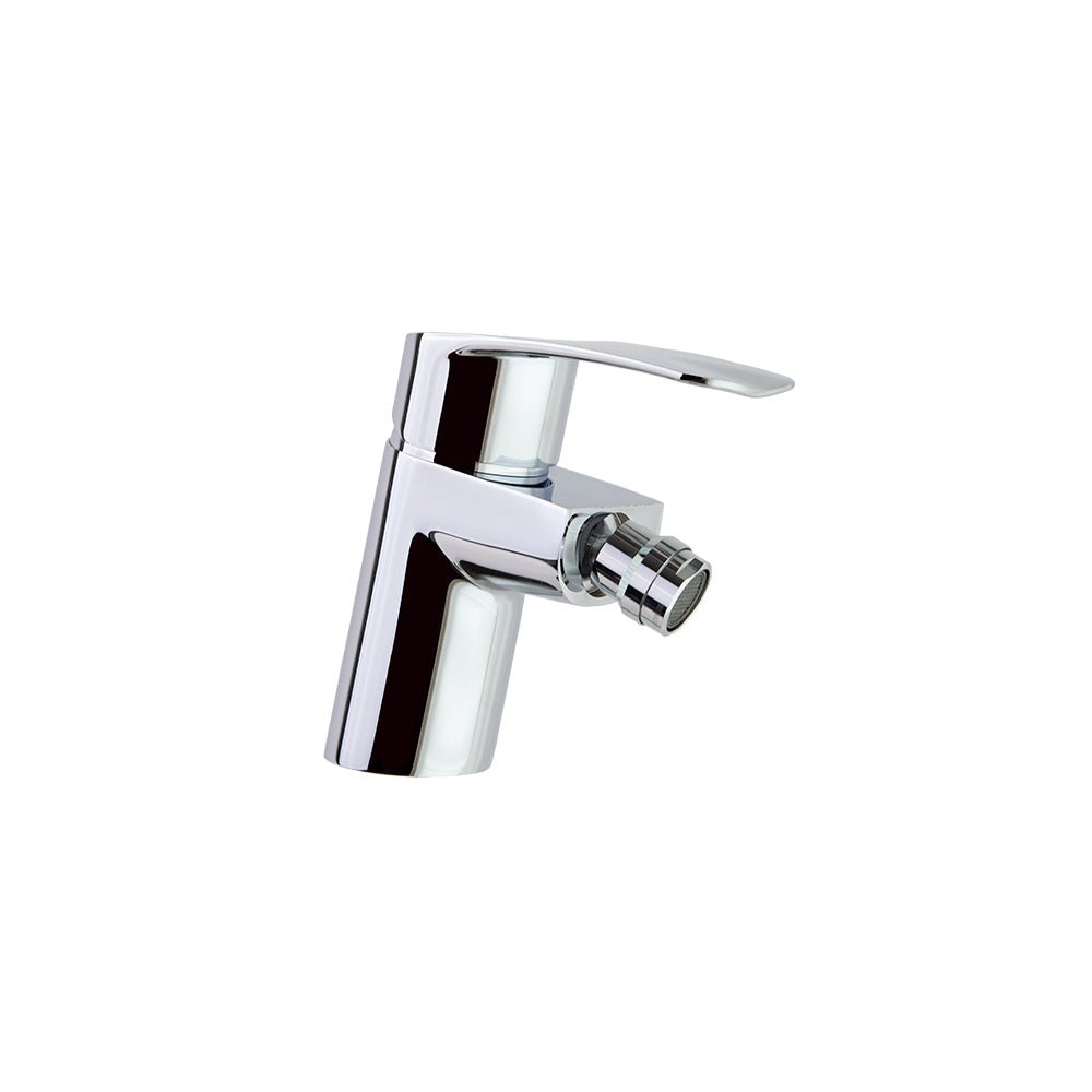 Ramon Soler - New Fly, Tool Free, monomando de bidé con válvula automática de inox 1¼, cromo - BricoandPool