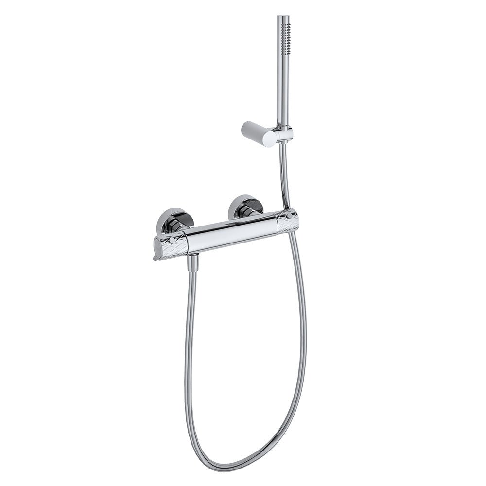 Ramon Soler - Odisea Joya, termostático de ducha con equipo de ducha, cromo - BricoandPool