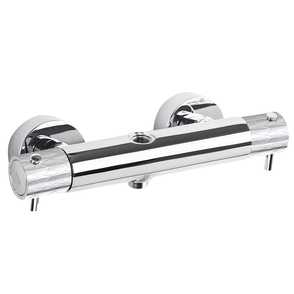 Ramon Soler - Odisea Joya, termostático de ducha de pared, cromo - BricoandPool