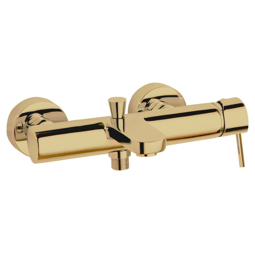 Ramon Soler - Odisea, monomando de baño - ducha, oro cepillado - BricoandPool