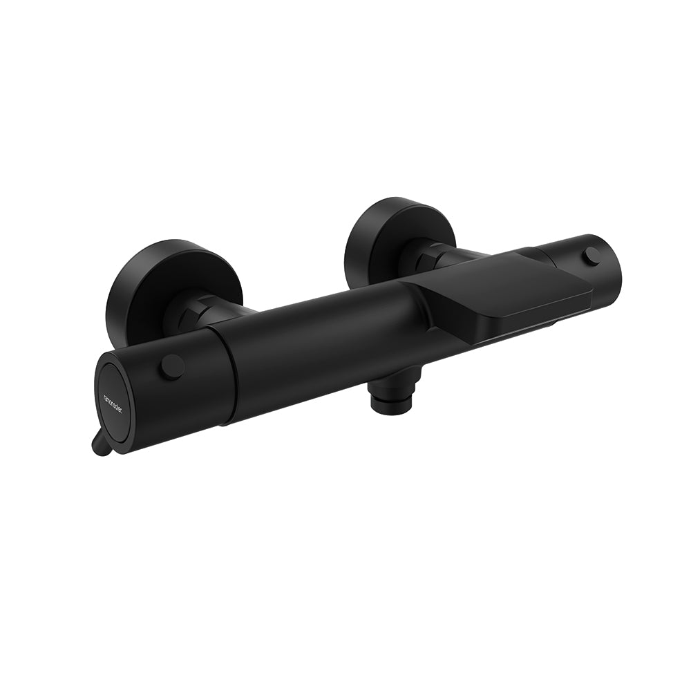 Ramon Soler - Odisea, termostático de bañera, negro mate - BricoandPool