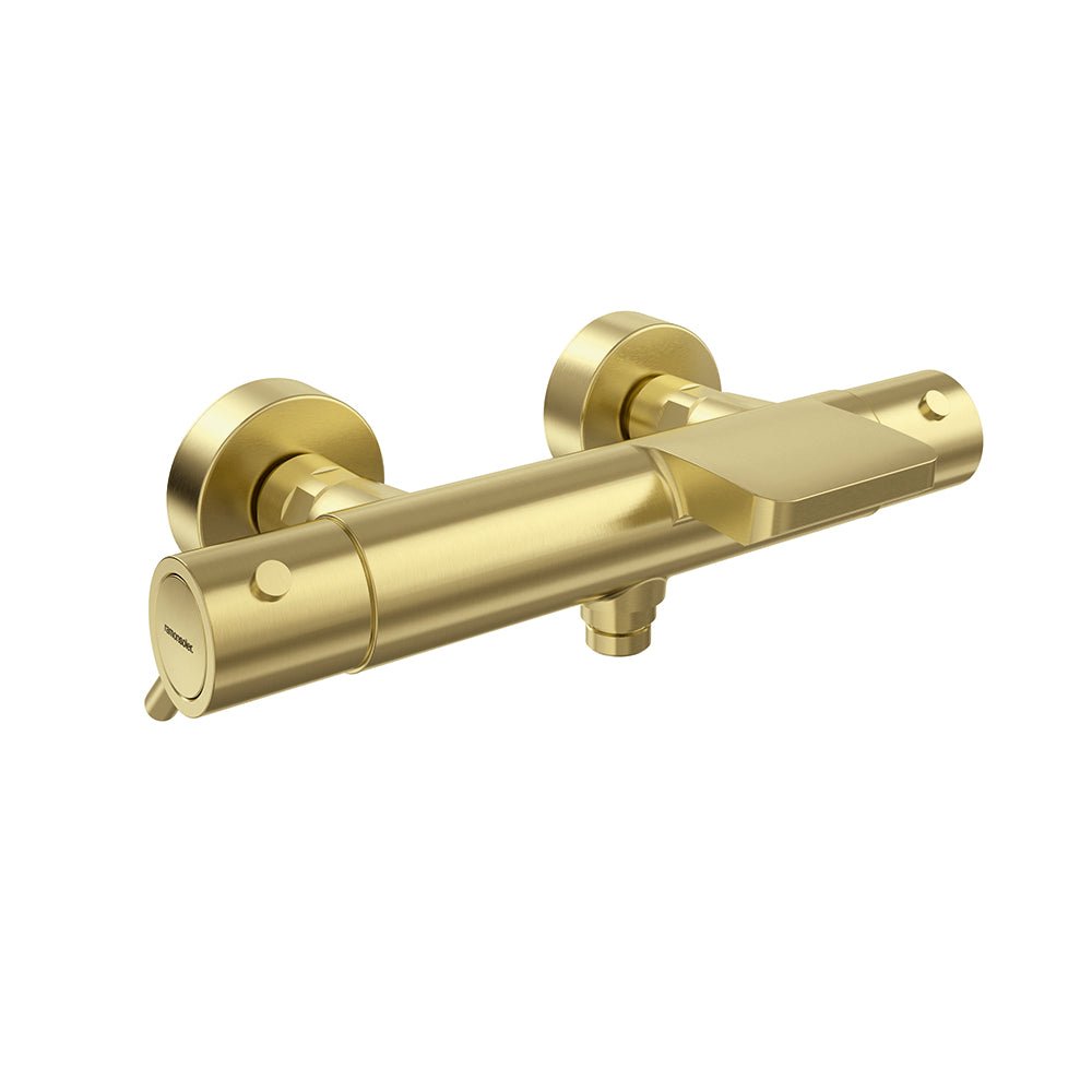 Ramon Soler - Odisea, termostático de bañera, oro cepillado - BricoandPool