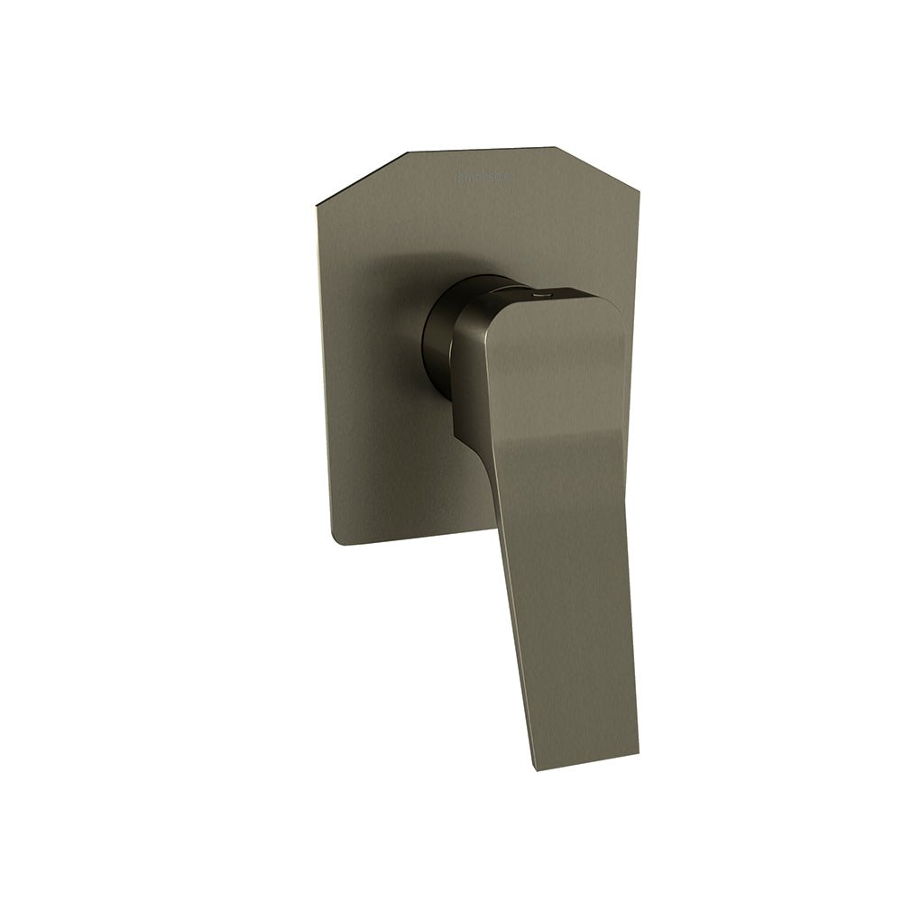 Ramon Soler - Prisma, monomando de ducha empotrado 1 vía, grafito - BricoandPool