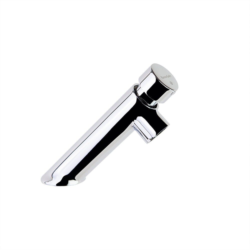 Ramon Soler - Solestop, lavabo inclinado temporizado de un agua con regulación de tiempo y caudal, cromo - BricoandPool