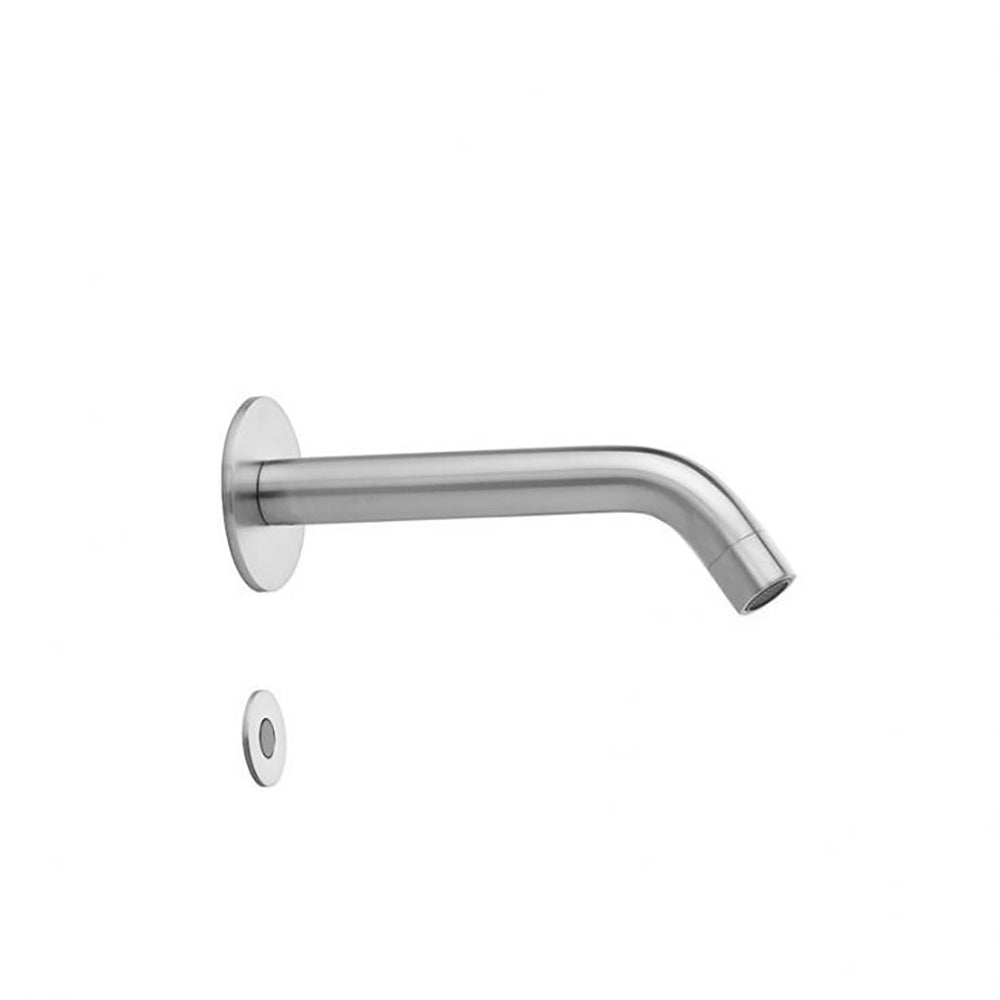 Ramon Soler - Soltronic, lavabo electrónico mural de un agua o premezclada con transformador más baterias, cromo - BricoandPool