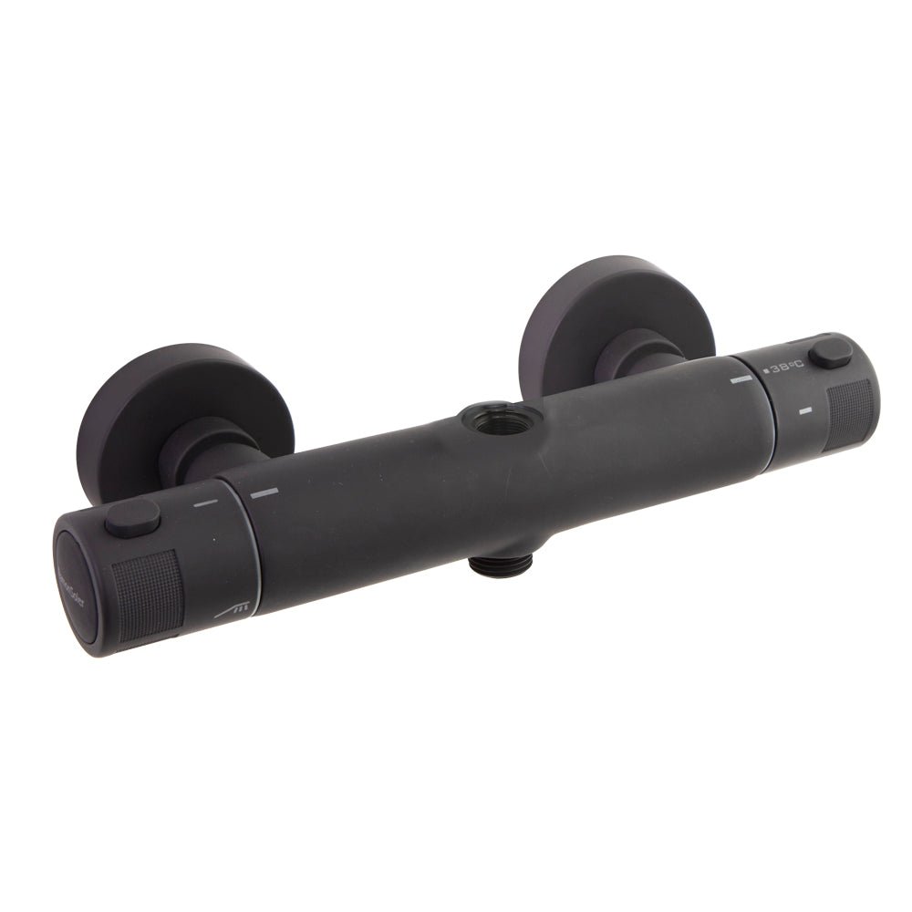 Ramon Soler - Termotech, ducha termostática, negro mate - BricoandPool