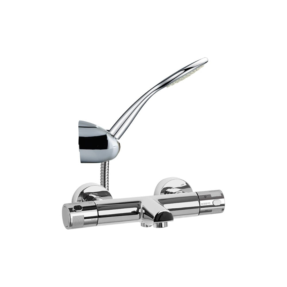 Ramon Soler - Termotech, termostático de baño - ducha con equipo de ducha, cromo - BricoandPool