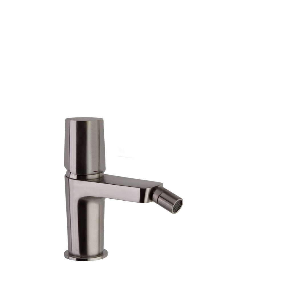 Ramon Soler - Tzar, monomando de bidé, níquel cepillado - BricoandPool