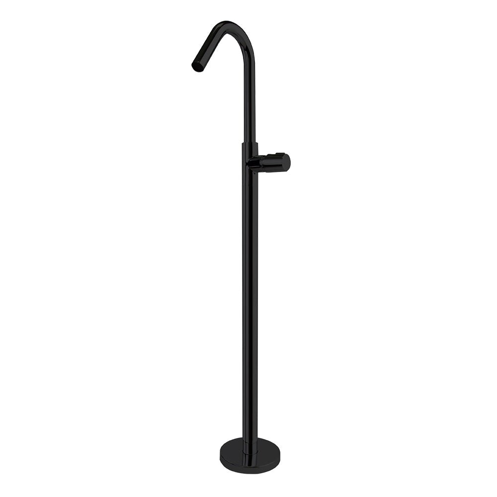 Ramon Soler - Tzar, monomando de lavabo de columna, negro mate - BricoandPool