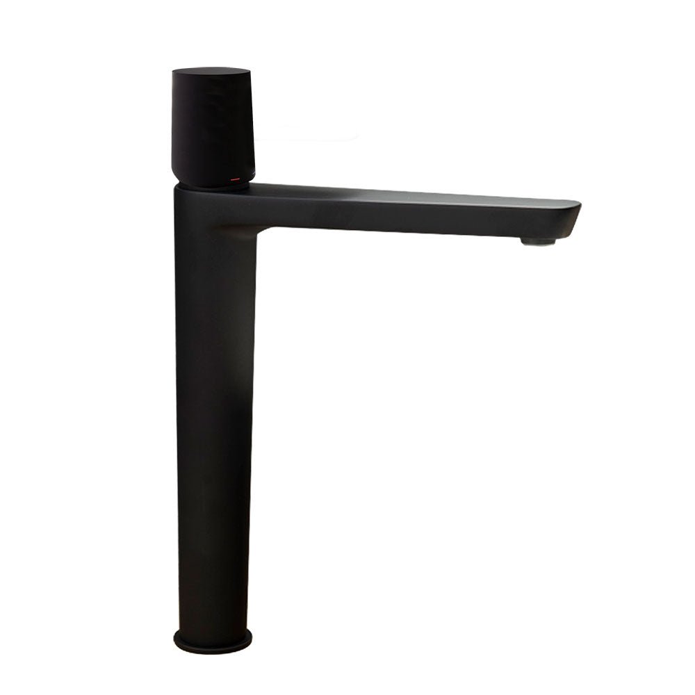 Ramon Soler - Tzar, monomando de lavabo XL, negro mate - BricoandPool