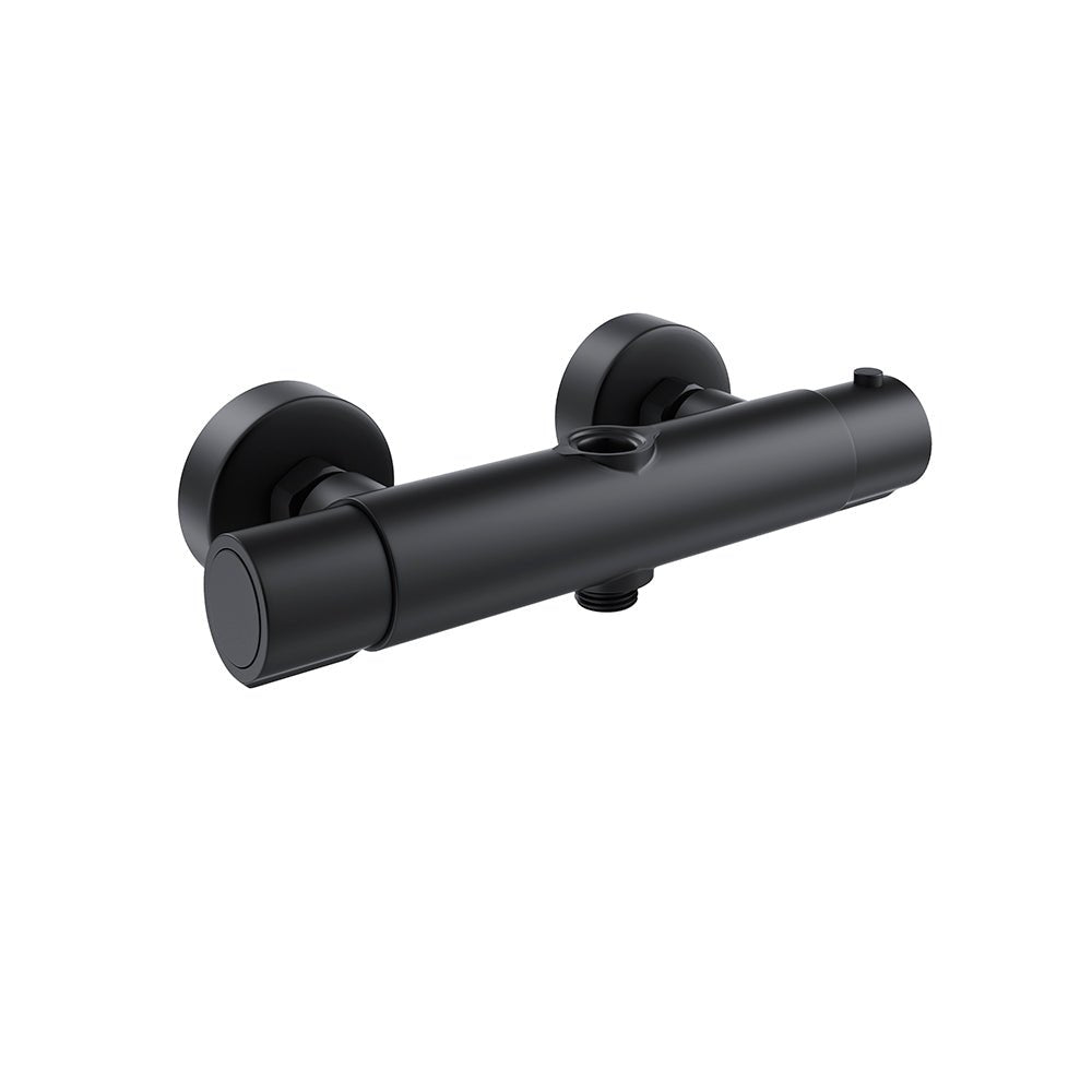 Ramon Soler - Urban Chic, cuerpo termostático de ducha, negro mate - BricoandPool