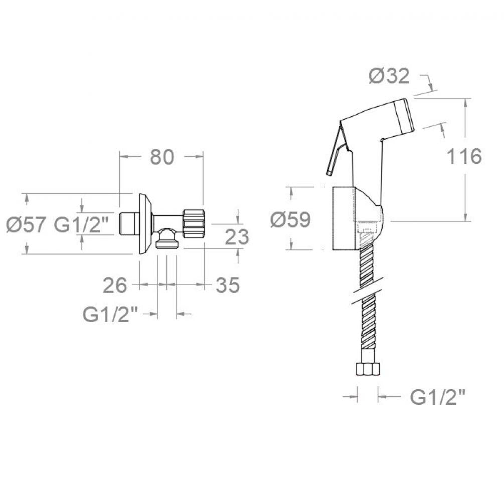 Ramon Soler - WC Magnet, conjunto para WC cromo - BricoandPool