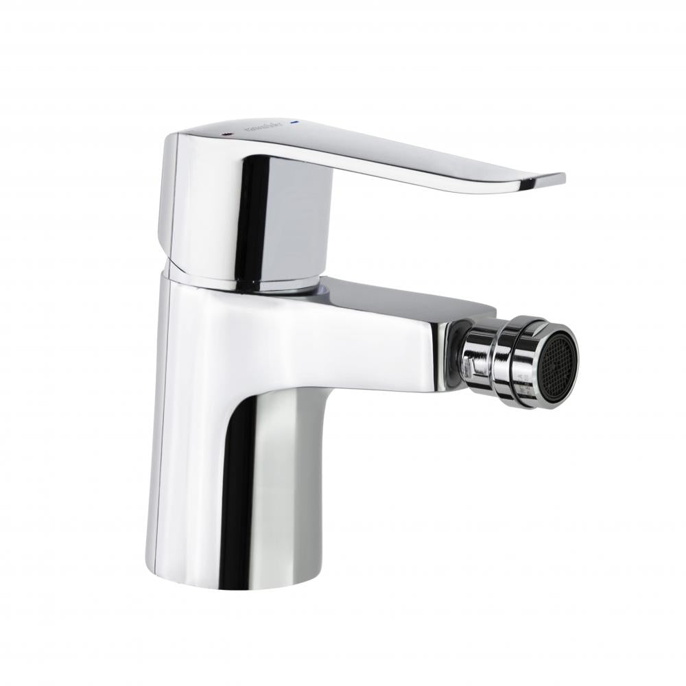 Ramon Soler - Ypsilon Plus, monomando de bidé con válvula automática 1¼ de inox, cromo - BricoandPool