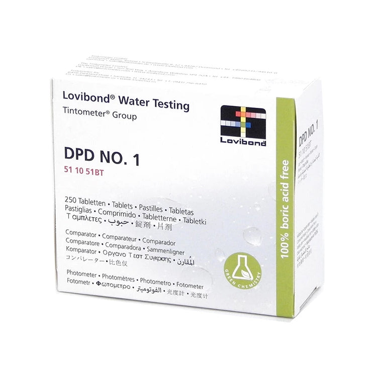 Lovibond - DPD 1 freie Chlorfotometer -Reagenzien