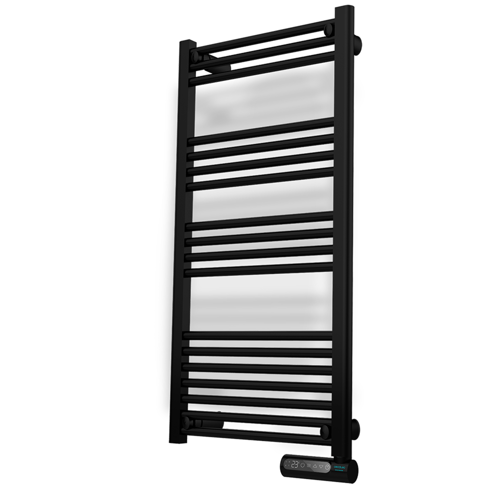 Cecotec Porte-Serviettes Électrique Ready Warm 9200 Smart 750 W Avec Écran LED Noir Pour Salle de Bain