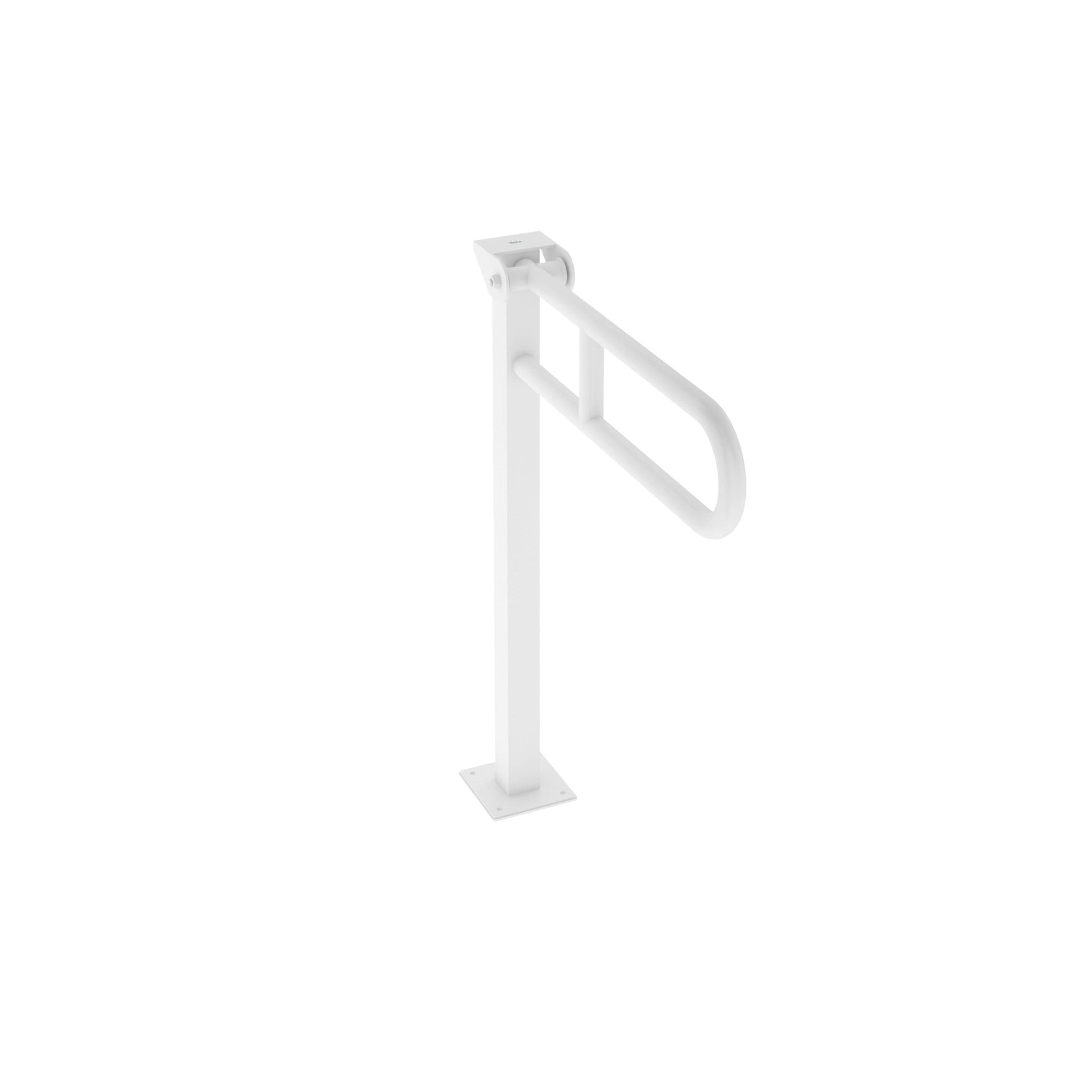 Roca - Asa de baño abatible con pie a suelo Access Comfort Blanco A816910009 - BricoandPool