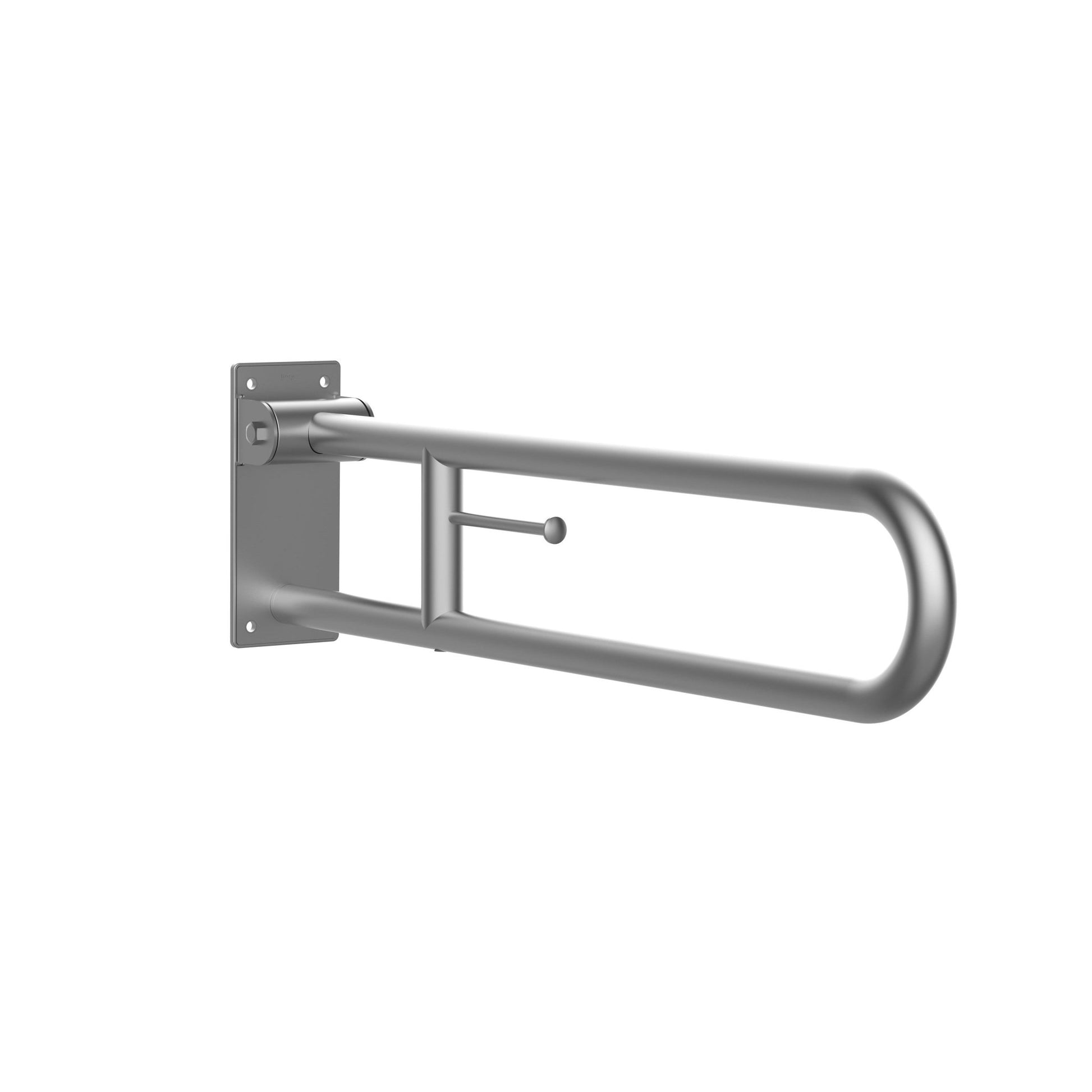 Roca - Asa de baño abatible con portarrollo Access Comfort 800 mm Mate A816934002 - BricoandPool