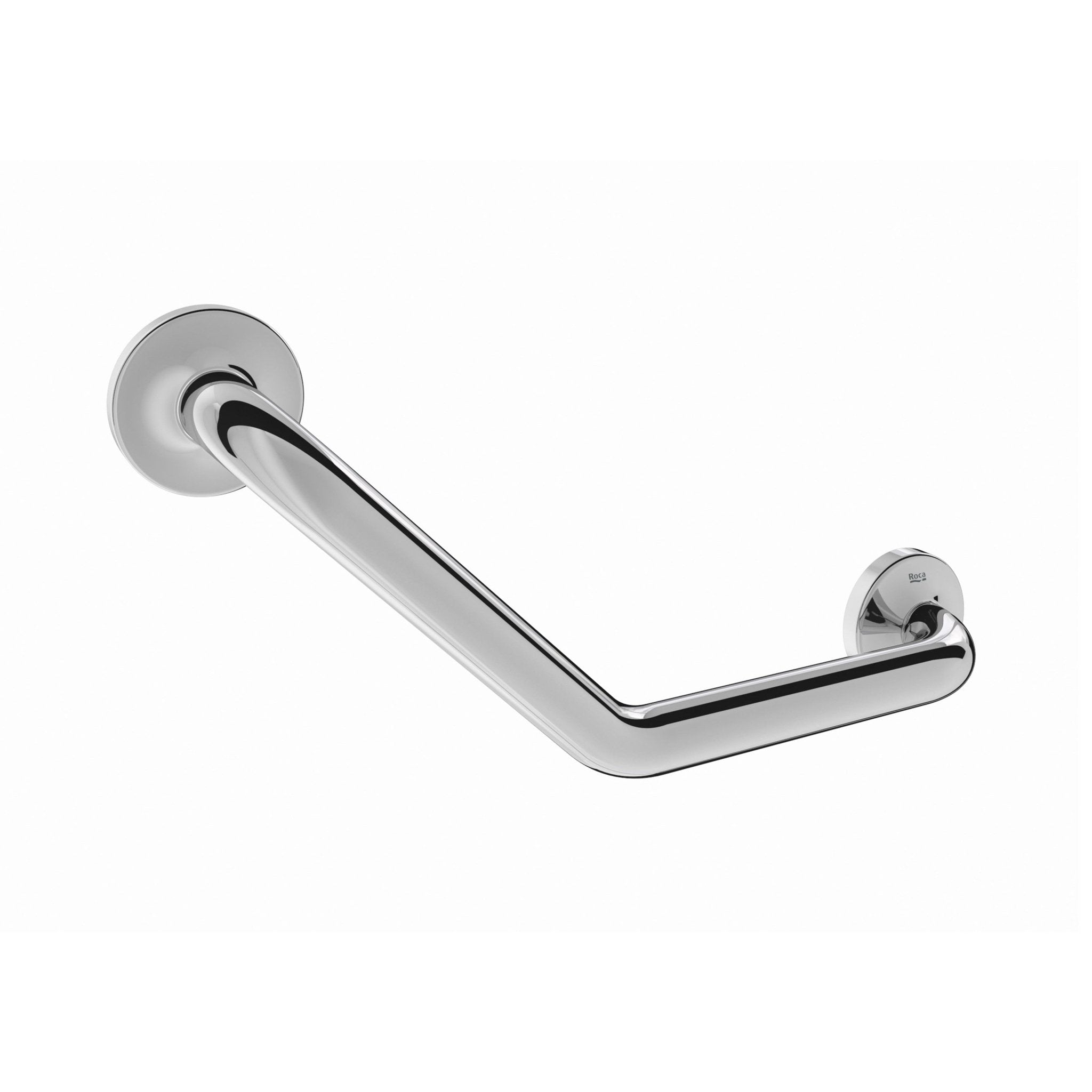 Roca - Asa de baño angular 135º con jabonera acabado Cromado Access Comfort A816931001 - BricoandPool