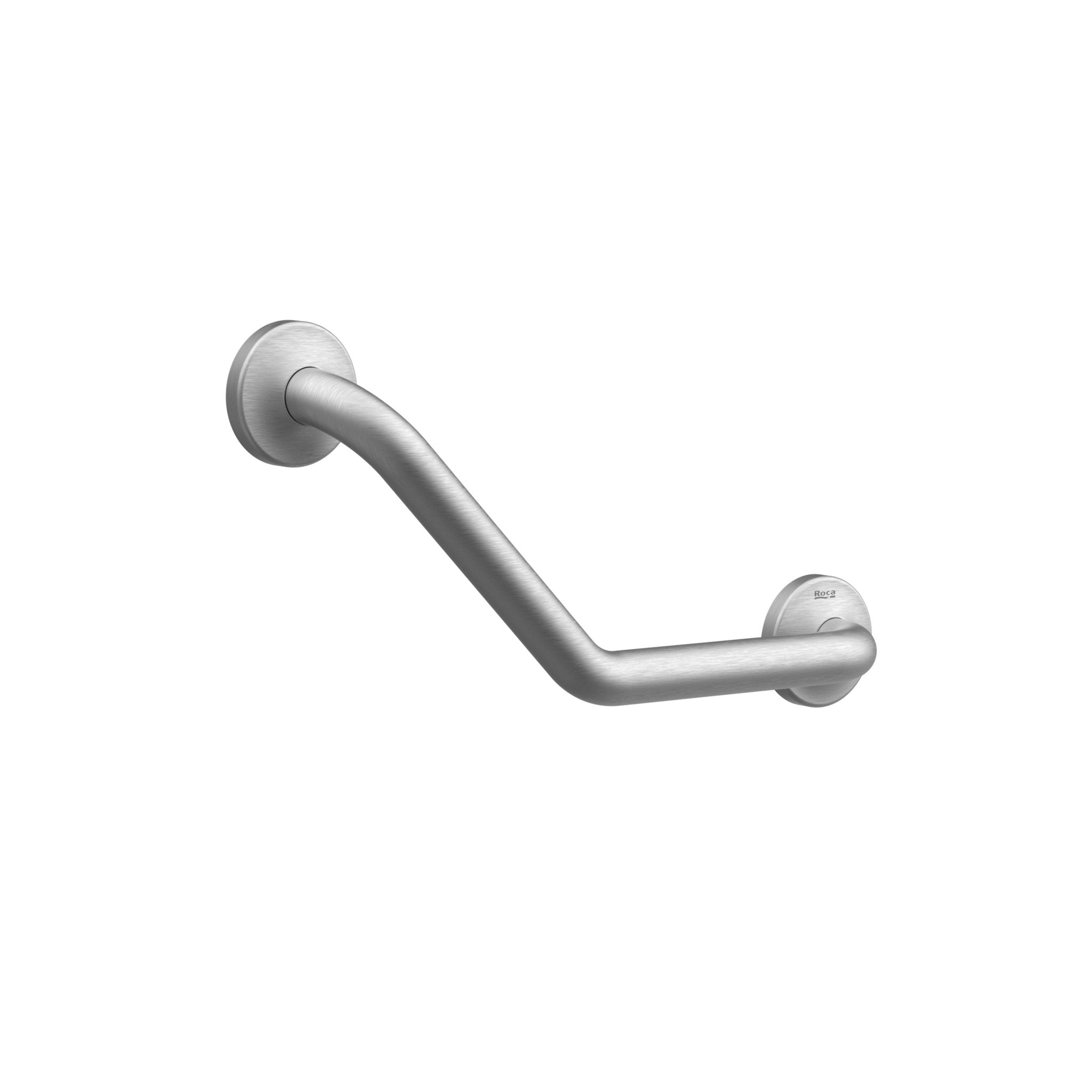 Roca - Asa de baño angular 135º con jabonera acabado Mate Access Comfort A816931002 - BricoandPool