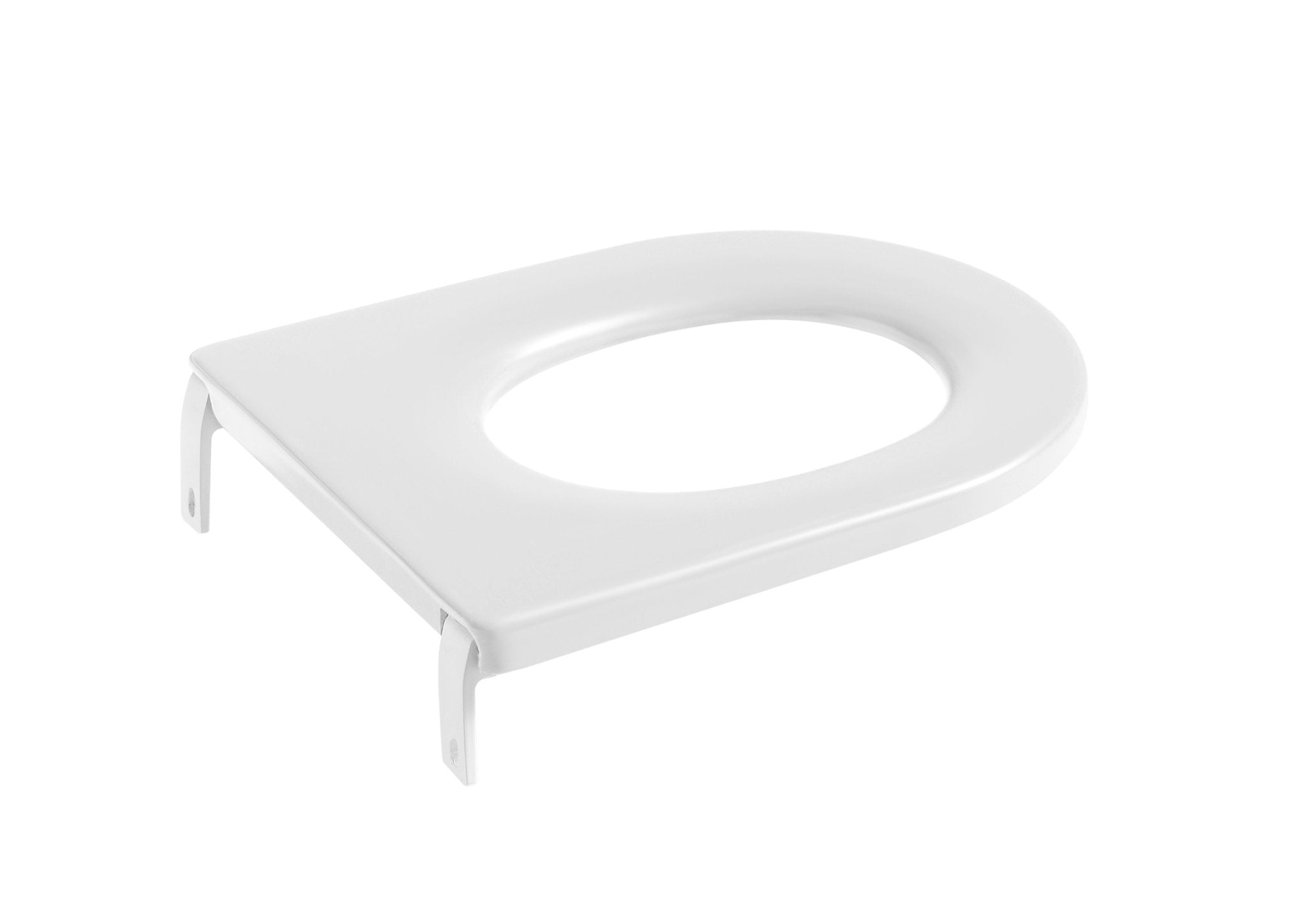 Roca - Asiento de elastómero para inodoro infantil Happening blanco - BricoandPool