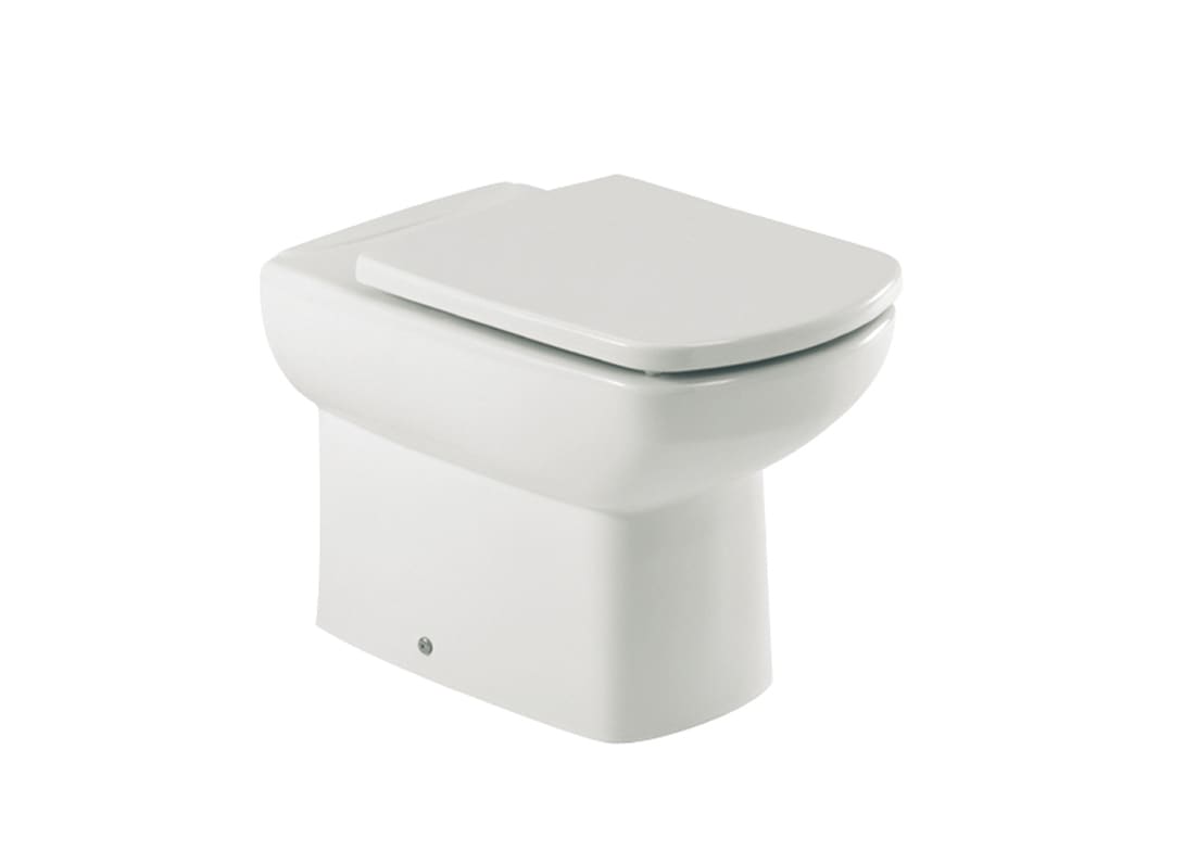 Roca - Asiento y tapa Dama senso blanco Caída amortiguada A801512004 - BricoandPool