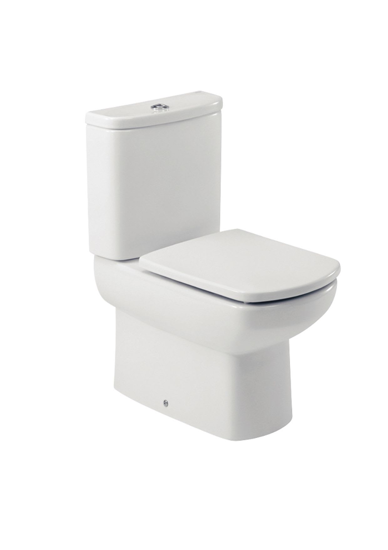 Roca - Asiento y tapa Dama senso blanco Caída amortiguada A801512004 - BricoandPool
