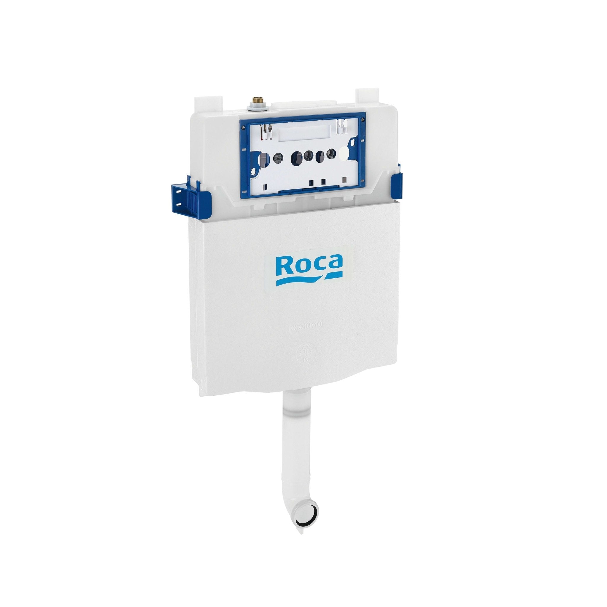 Roca - Basic Tank One Compact - Cisterna compacta empotrable con doble descarga para inodoro de tanque alto A890070200 - BricoandPool