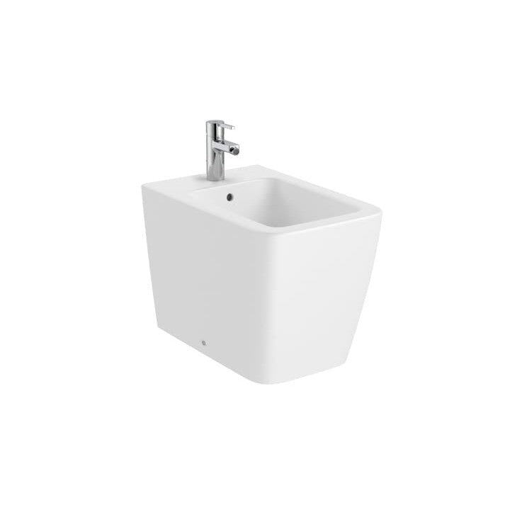 Roca - Bidé Inspira square A357537620 adosado sin tapa - BricoandPool