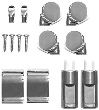 Roca - Bisagra Asiento WC Caida Amortiguada, Cromo Laton AI0001200R - BricoandPool